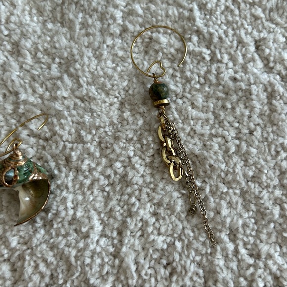 Ginger 13 Shell & Gemstone Earrings - Picture 11 of 14
